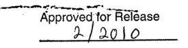 FOIA release approval stamp dated 2/2010