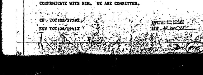 Handwritten routing notations and date stamps at document bottom